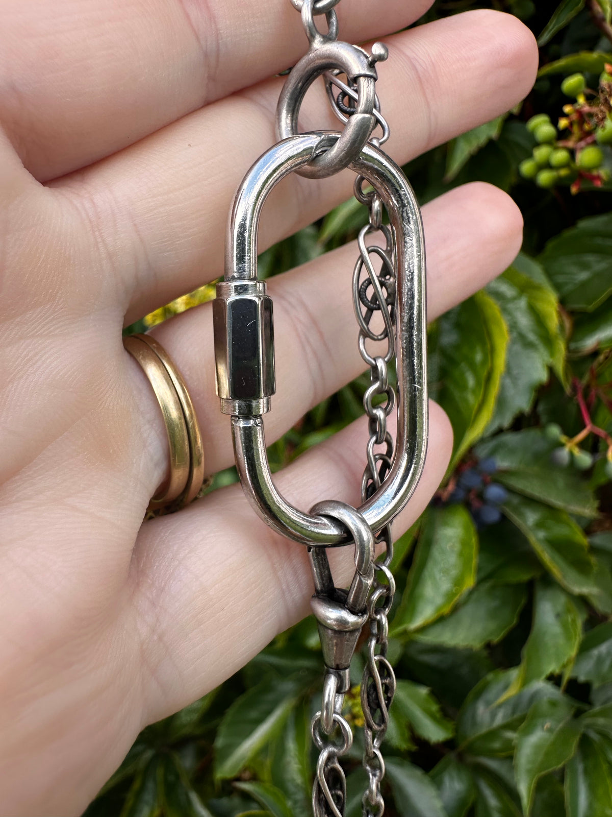 Sterling Silver Carabiner