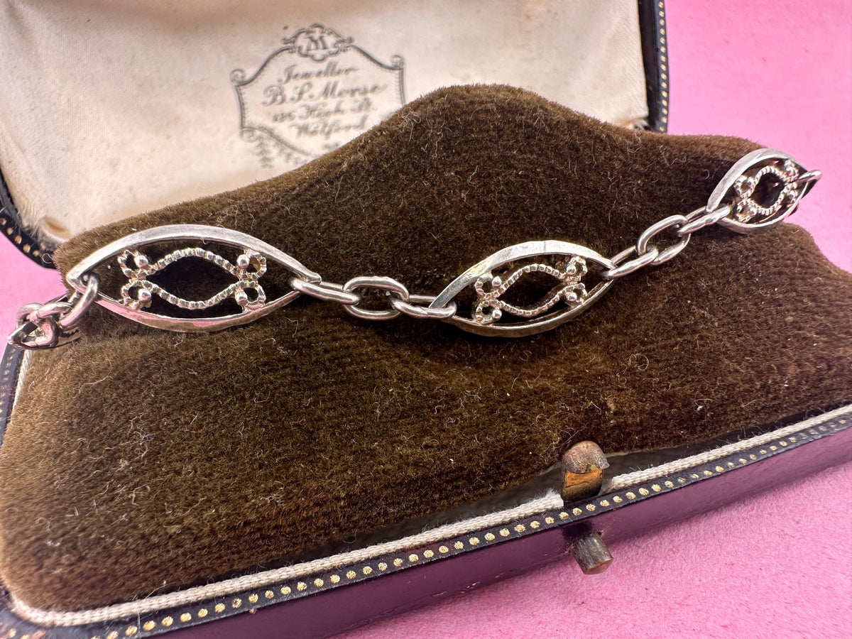 Sterling Silver filigree Bracelet