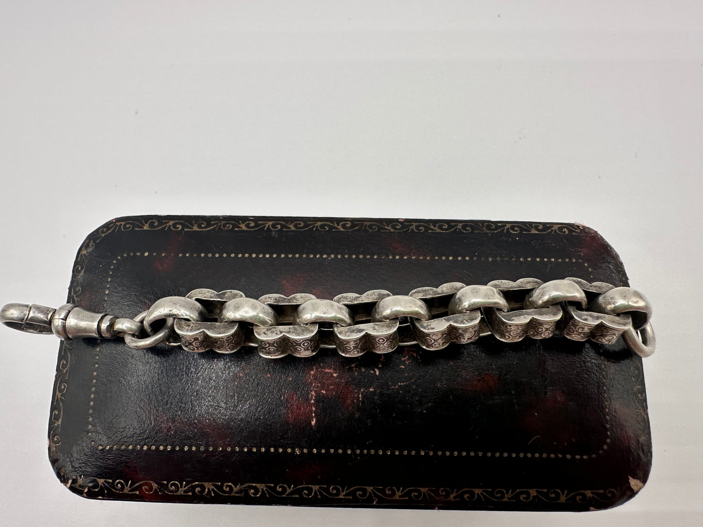 Sterling Silver Fancy Flower link extender