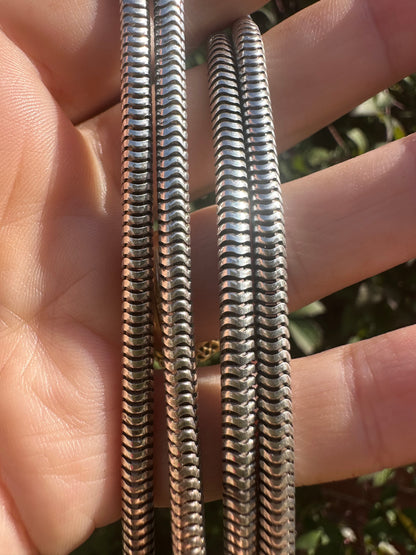 Sterling Silver Chunky Snake chain