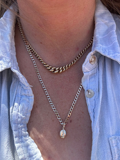 9ct gold Coffee Bean charm