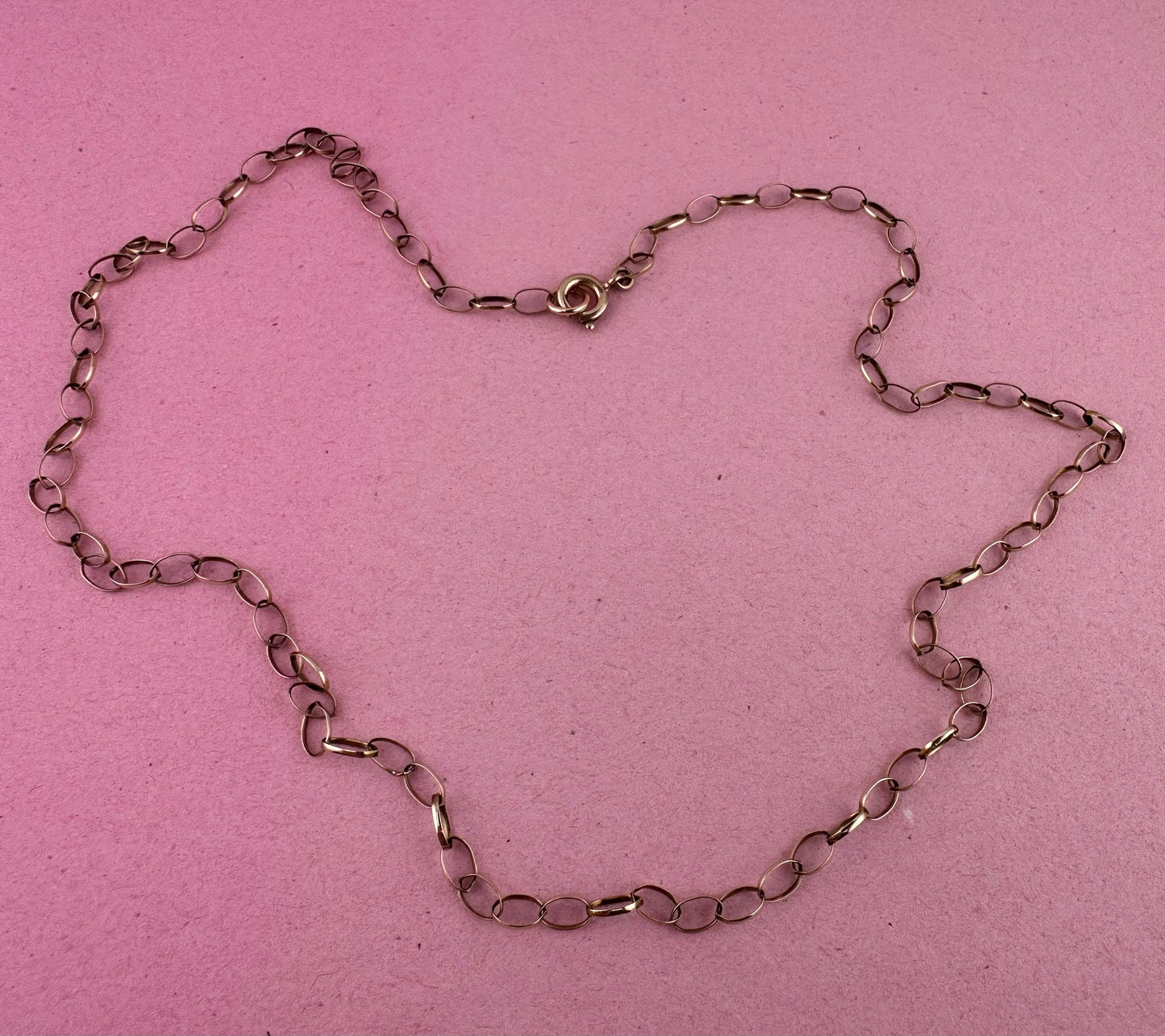 Vintage 9ct Gold Belcher chain