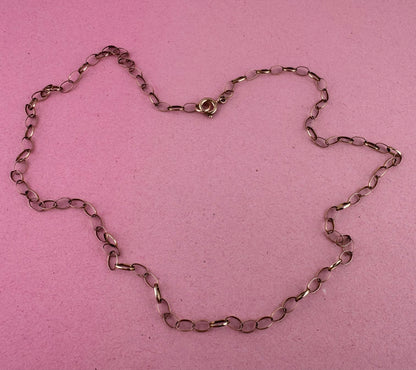 Vintage 9ct Gold Belcher chain