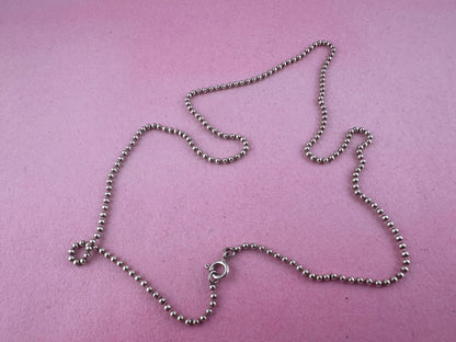 Sterling Silver ball chain