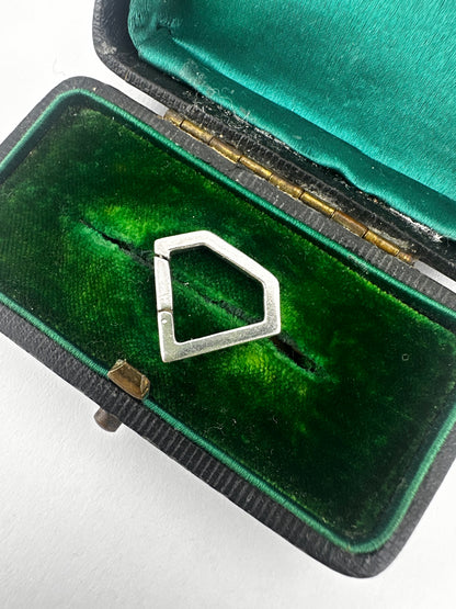 Sterling silver Pentagon shaped connector