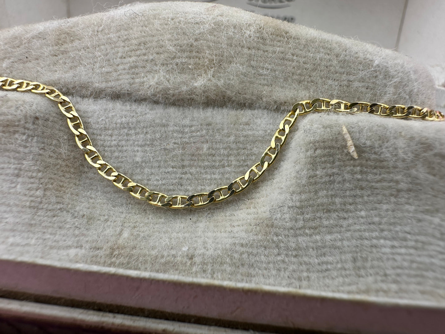 9ct Yellow Gold Mini Mariner bracelet