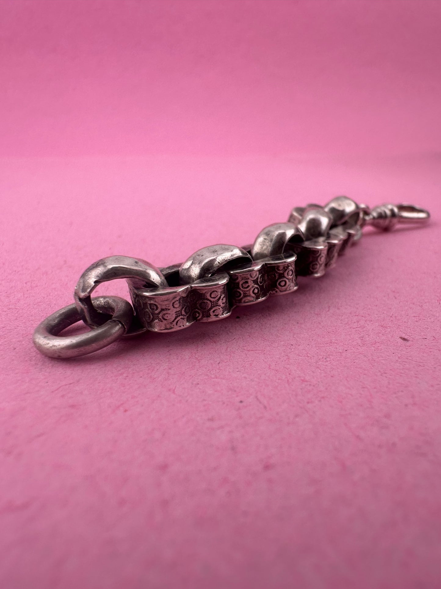 Sterling silver Fancy Flower link extender