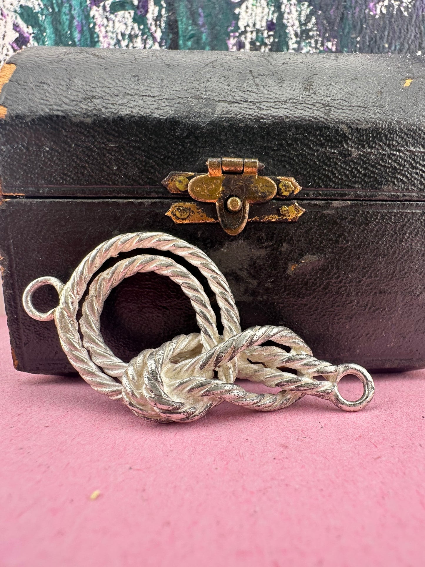 Sterling Silver Knot Claspless extender