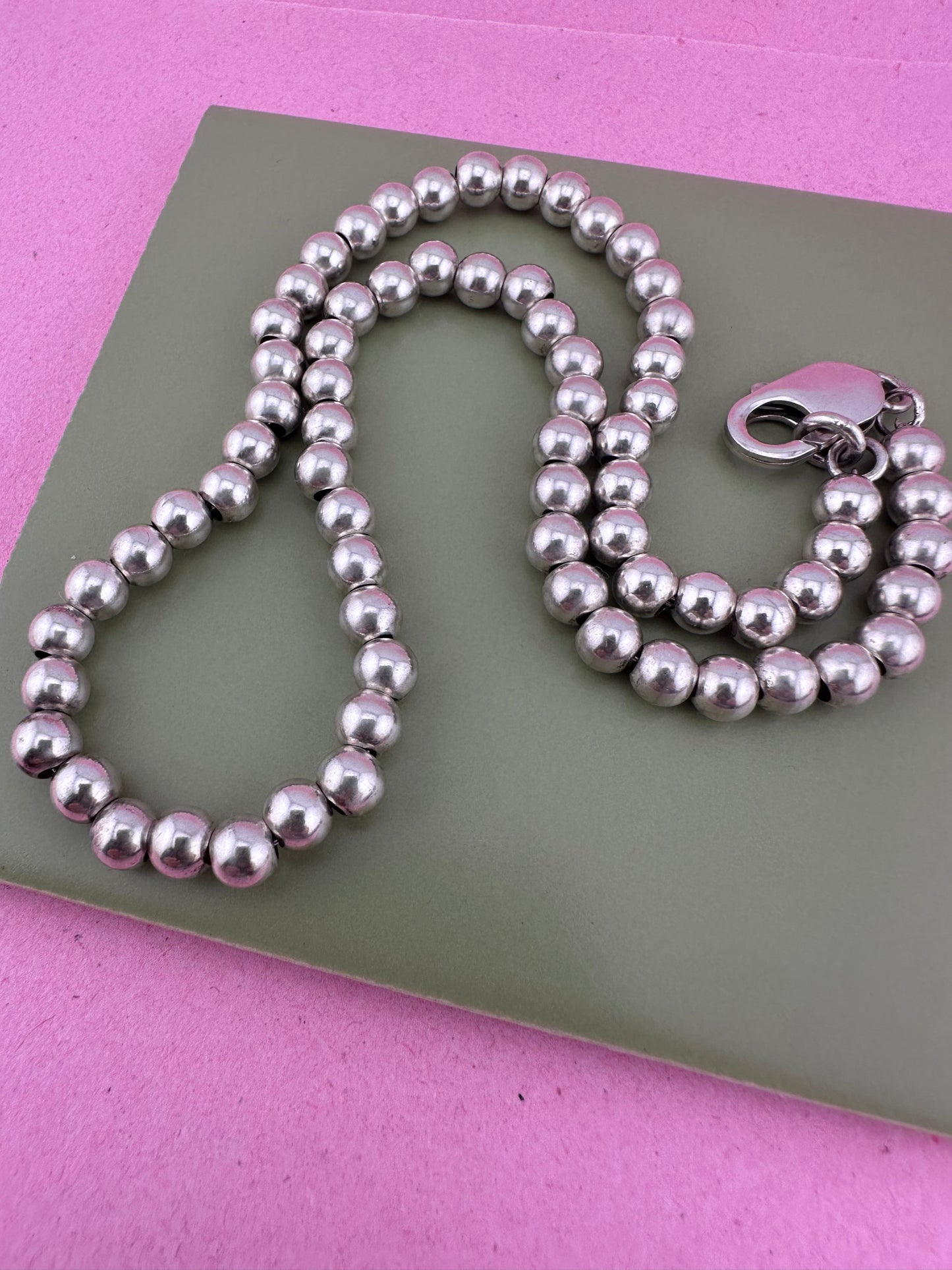 Sterling Silver Ball Chain