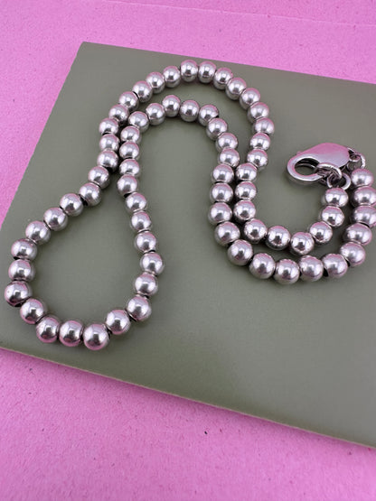 Sterling Silver Ball Chain