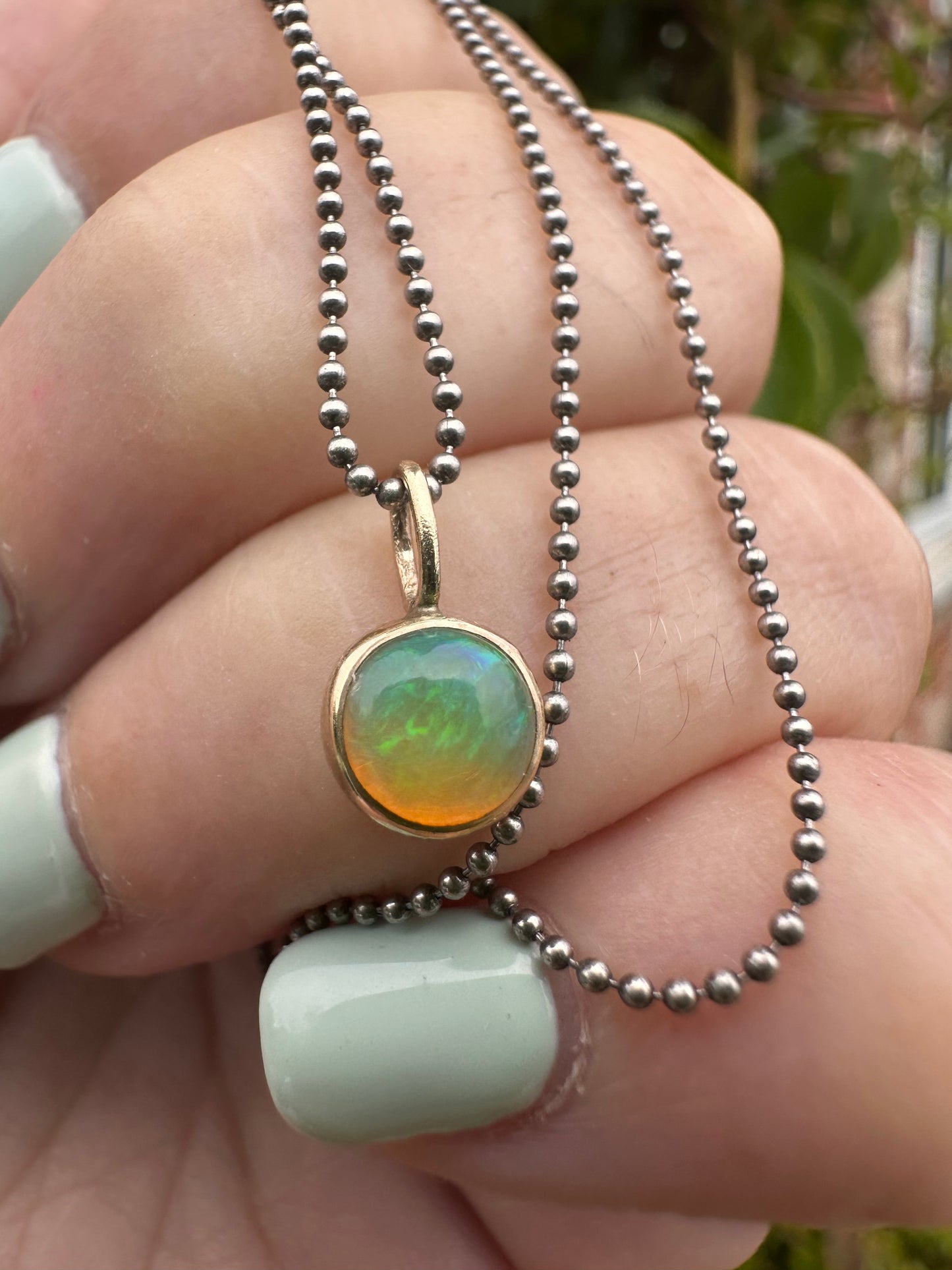 9ct Opal pendant