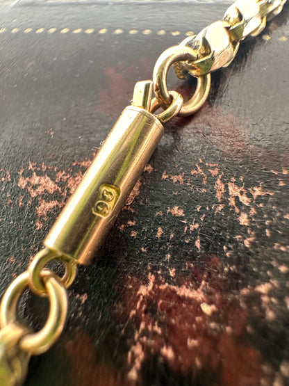 Antique 9ct Rose Gold Tulip chain