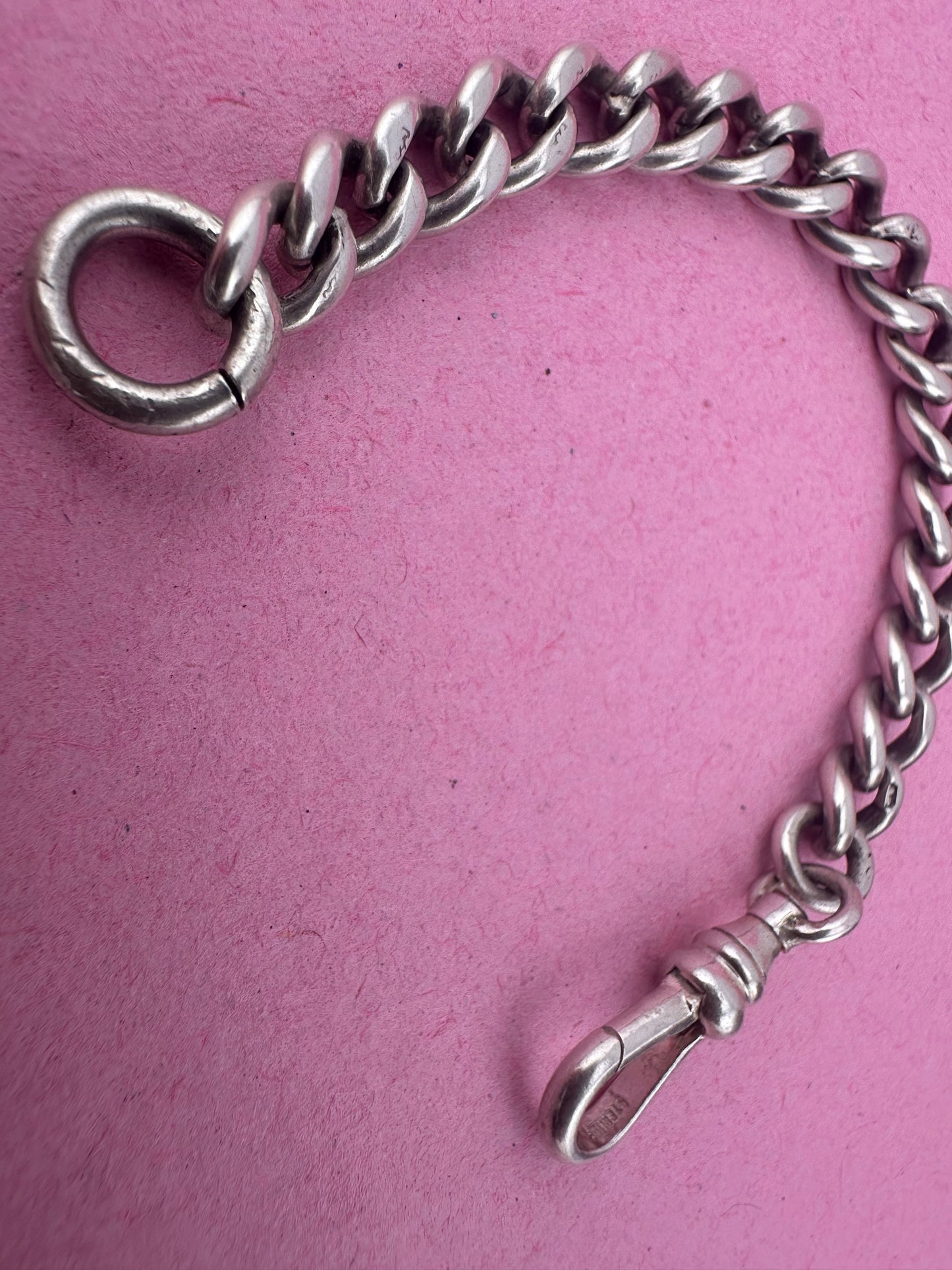 Sterling Silver Curb extender