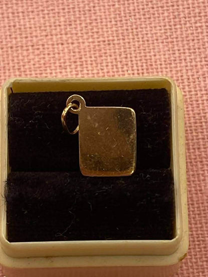 Vintage 9ct Cadbury Chocolate charm