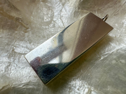 Silver Ingot Pendant 1978