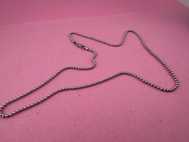 Sterling Silver ball chain