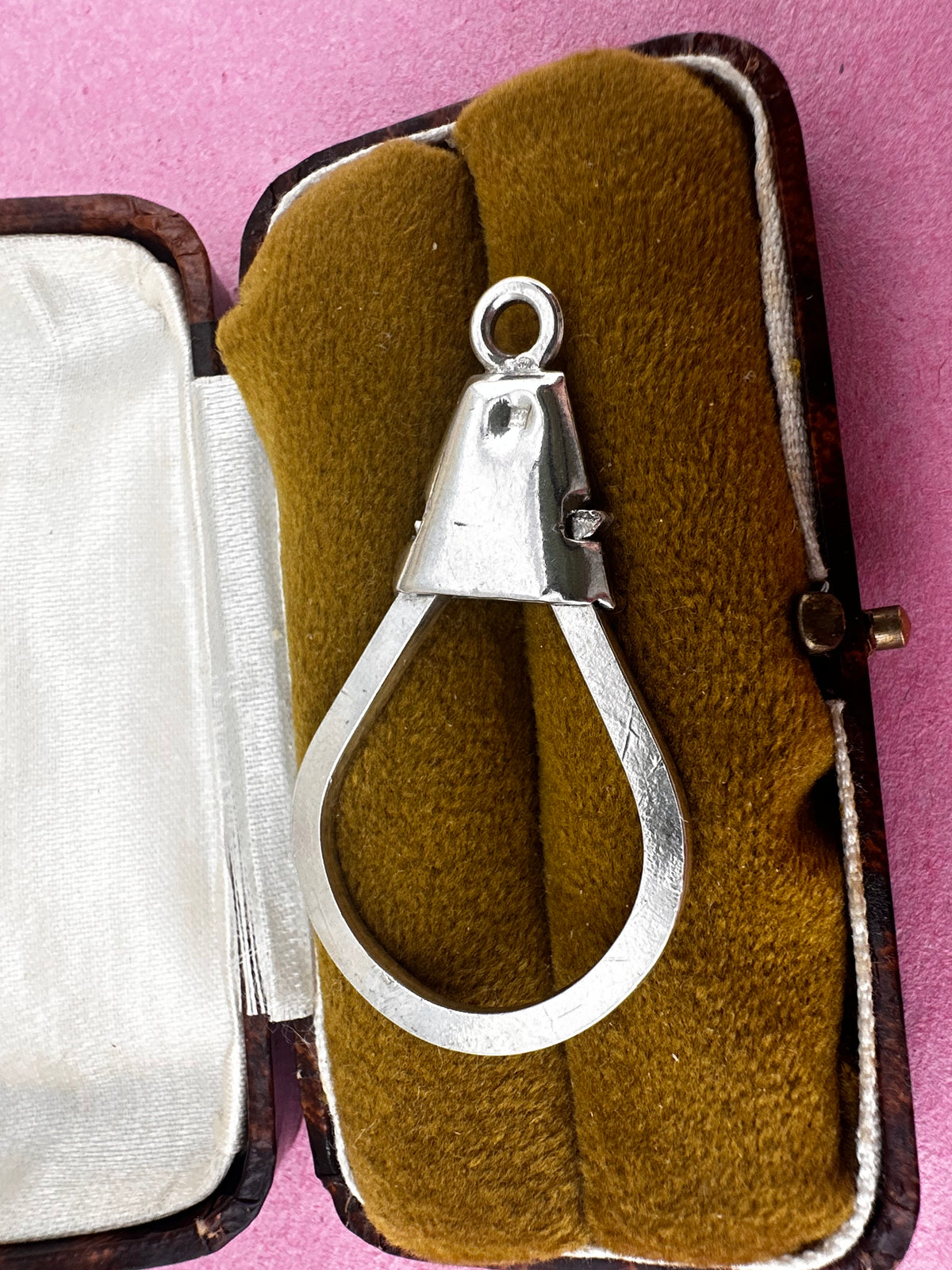 900 Silver charm holder