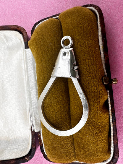900 Silver charm holder
