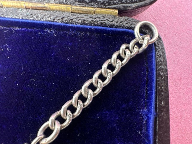 Sterling silver Curb and ball extender