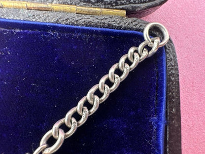 Sterling silver Curb and ball extender