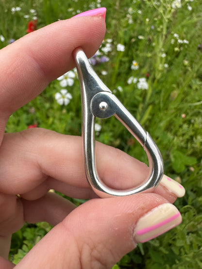 Sterling Silver Carabiner connector