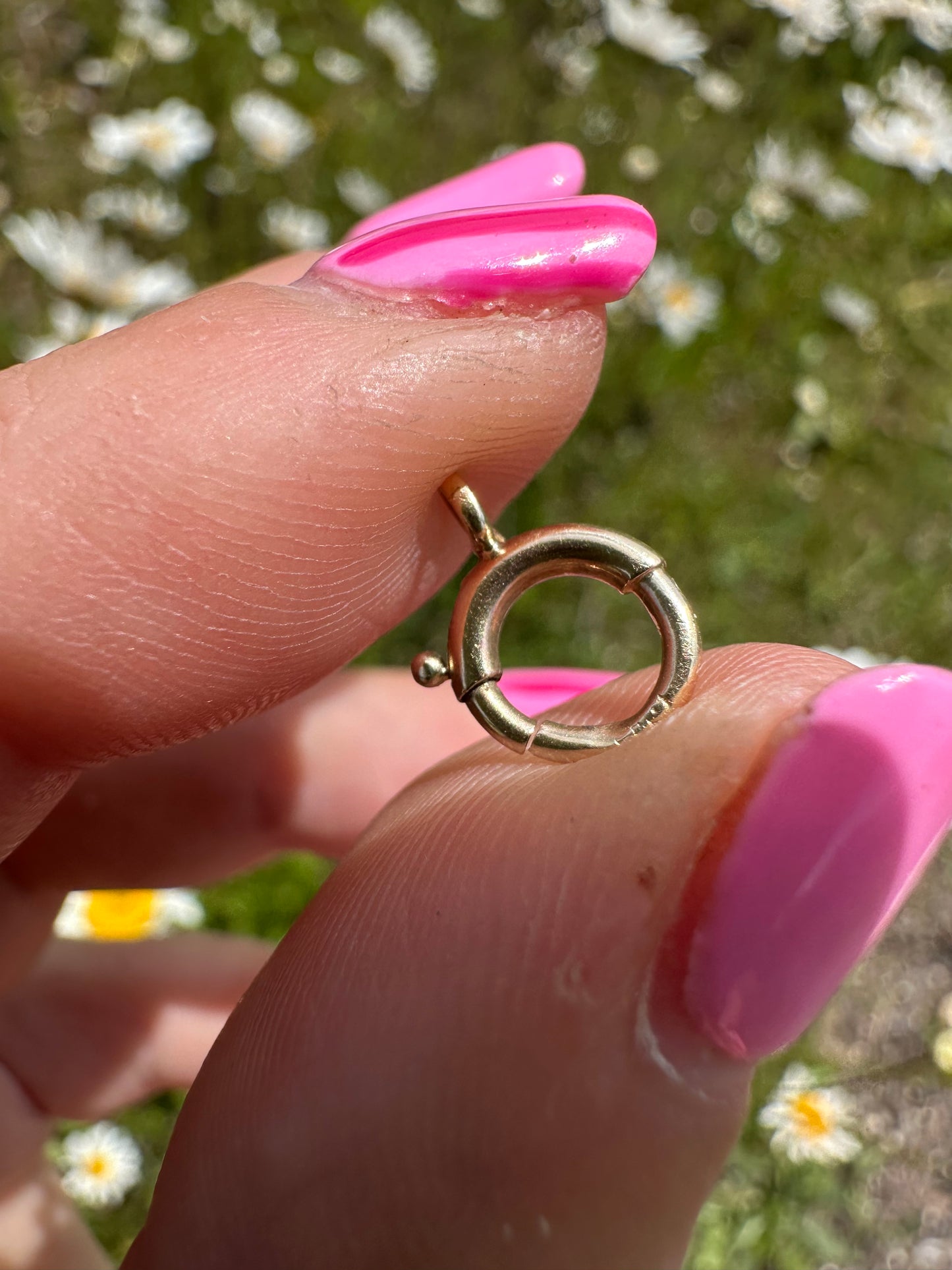 Antique 9ct gold bolt clasp