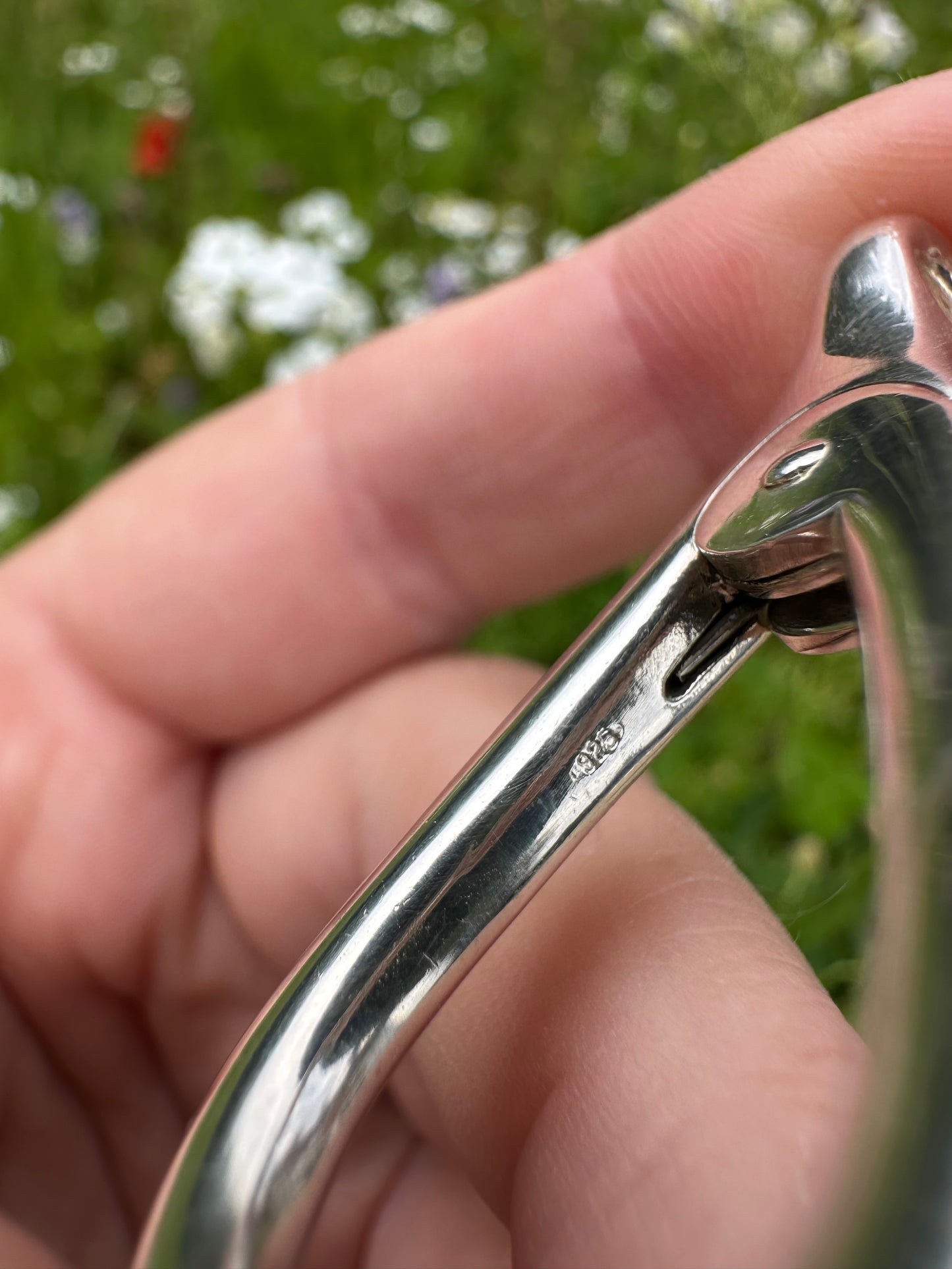 Sterling Silver Carabiner connector