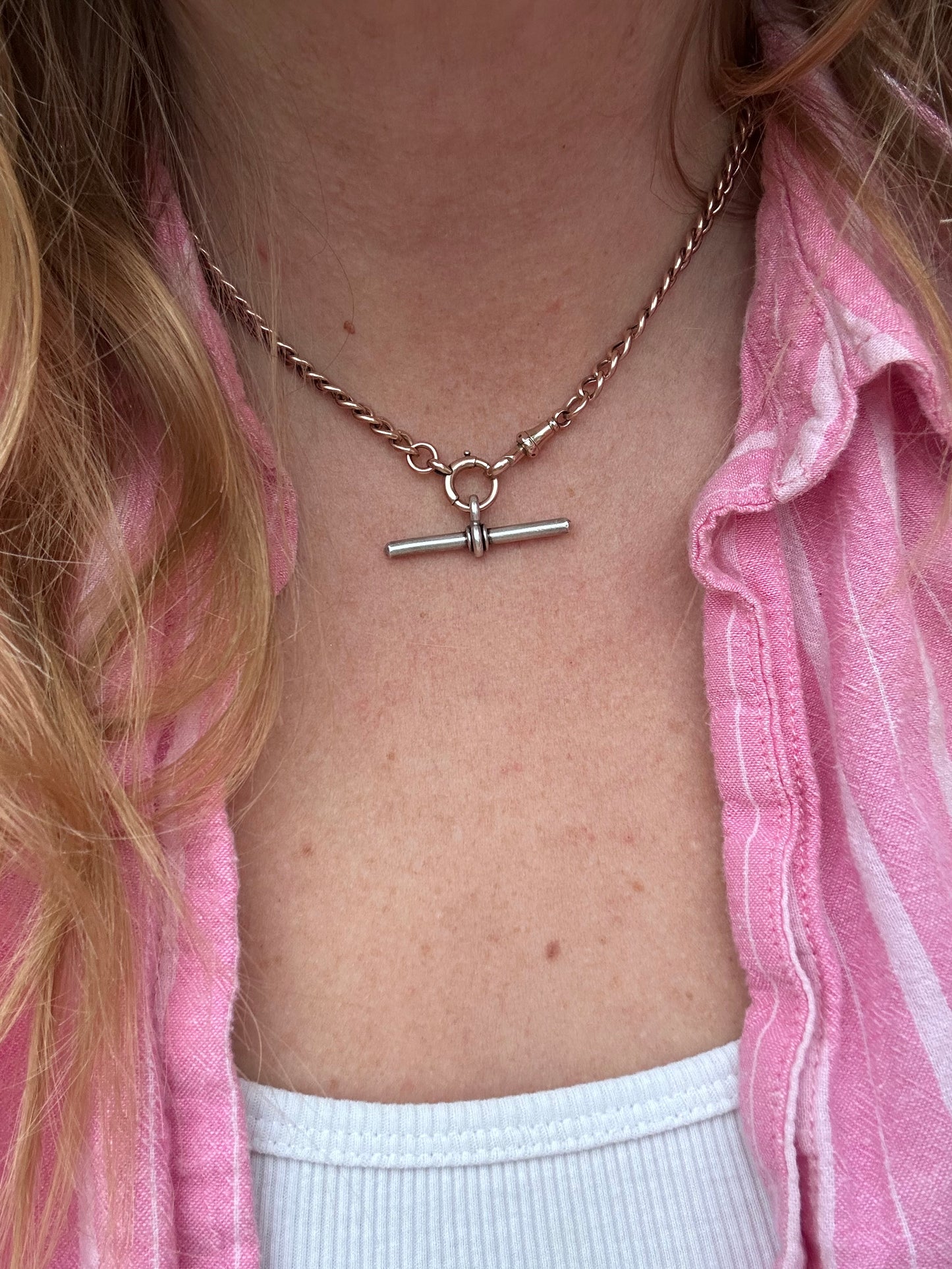 Sterling Silver T-Bar