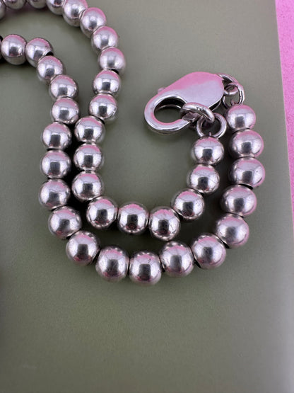 Sterling Silver Ball Chain