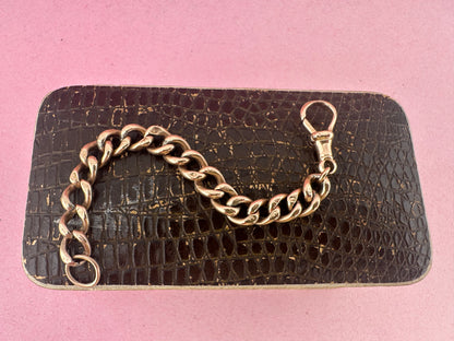 Antique 9ct Rose gold extender