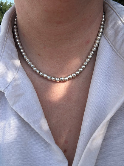 Sterling Silver Ball Chain