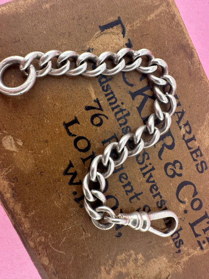 Sterling Silver Curb extender