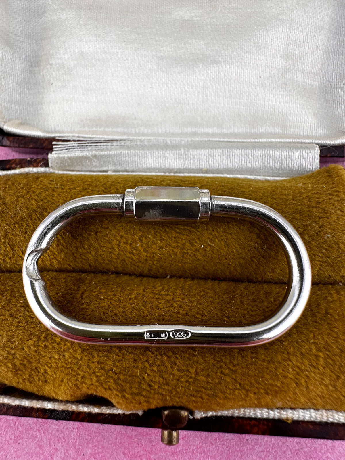 Sterling Silver Carabiner