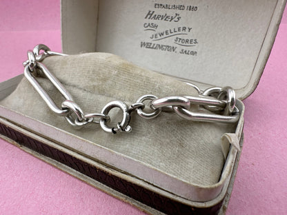 Vintage Sterling Silver Trombone bracelet