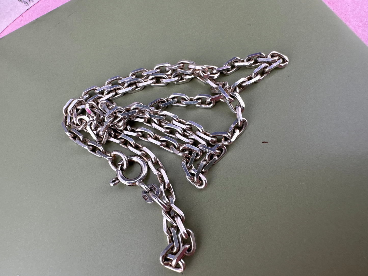 Balestra Sterling Silver Biker chain