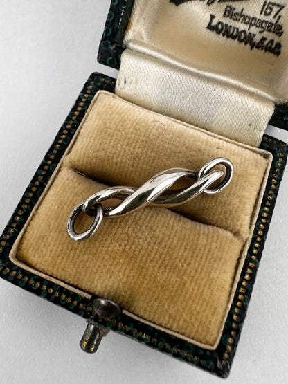 Sterling Silver twist extender- no clasps