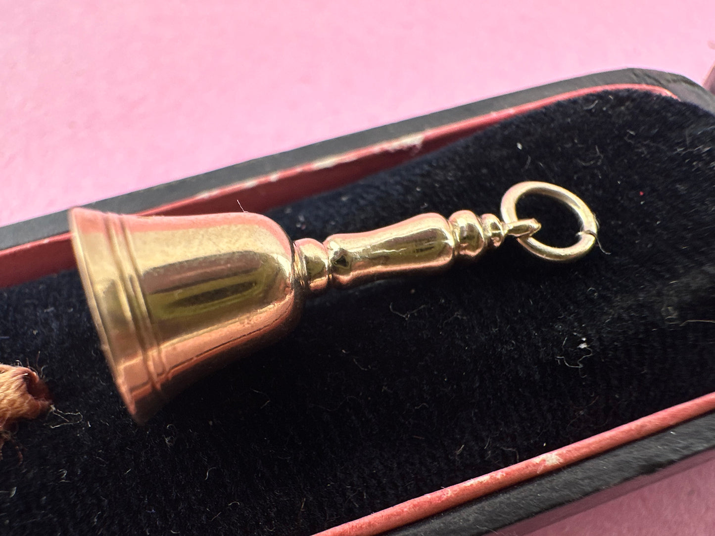 Vintage 9ct Bell Charm, it jingles!