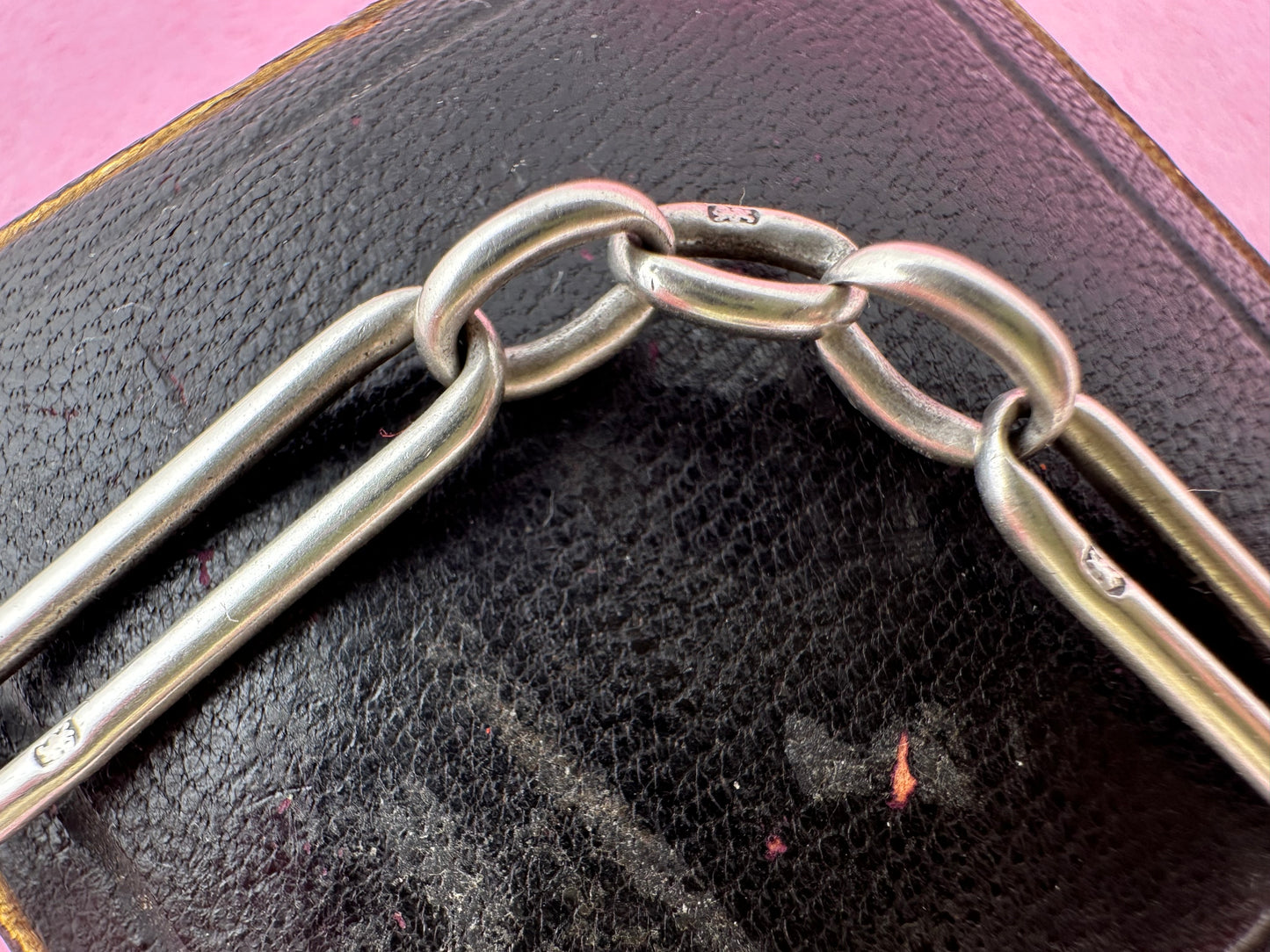 Sterling Silver Trombone Extender with dog clip