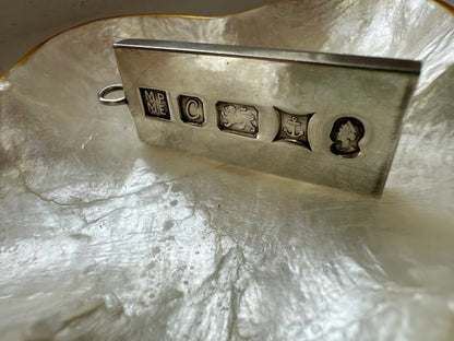 Silver Ingot Pendant- Queen Elizabeth II Silver Jubilee 1977