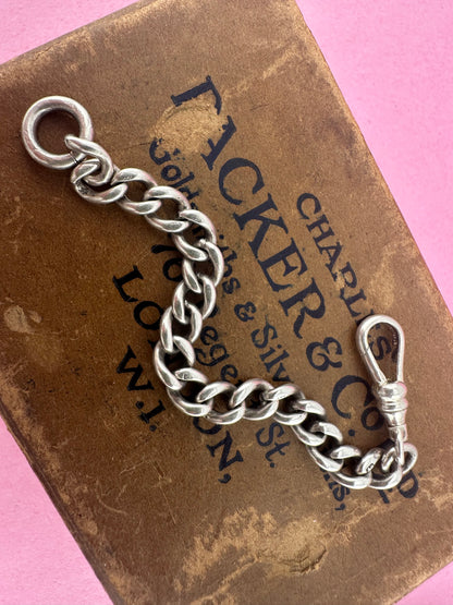 Sterling Silver Curb extender