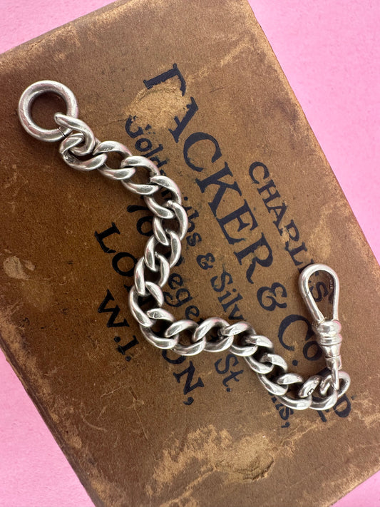 Sterling Silver Curb extender