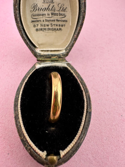 Vintage 22ct Gold Band