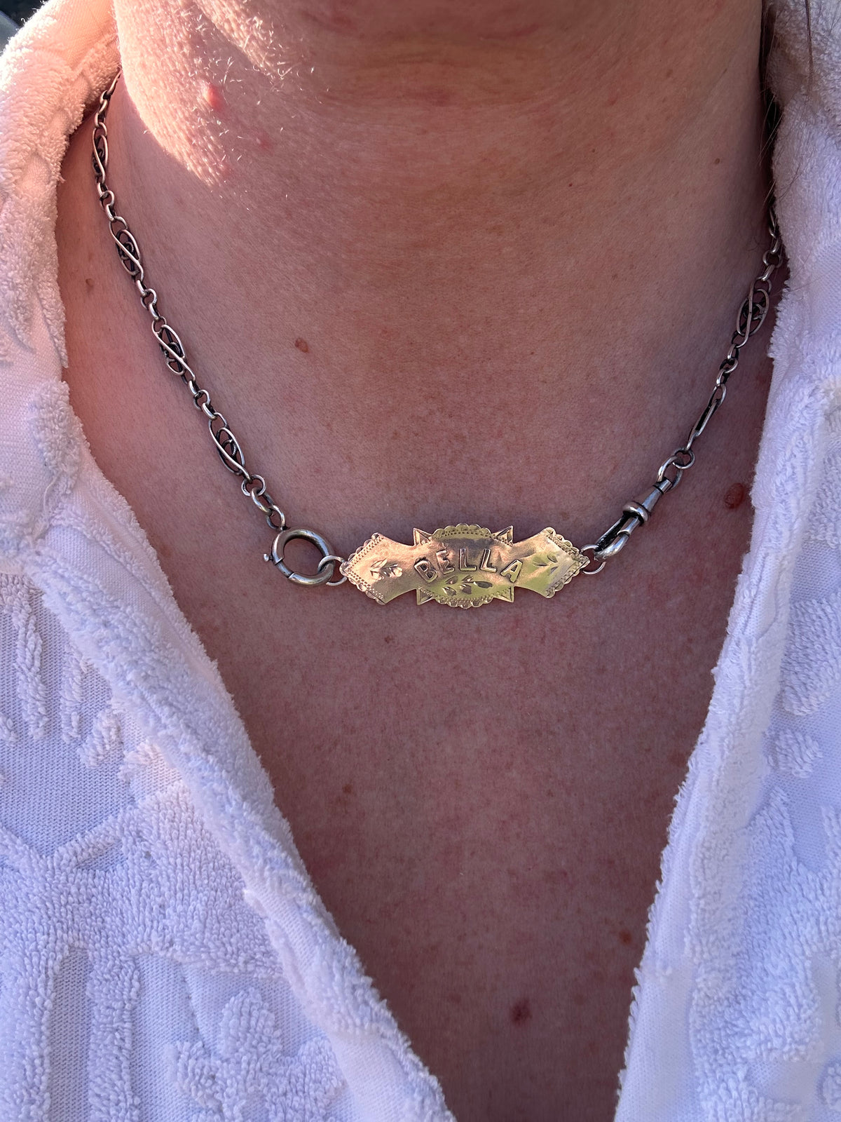 Sterling Silver Bella Extender- Brooch conversion
