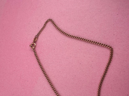 Vintage UnoAerre 9ct Rose Gold Curb chain