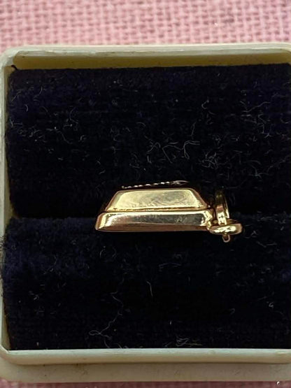 Vintage 9ct Cadbury Chocolate charm