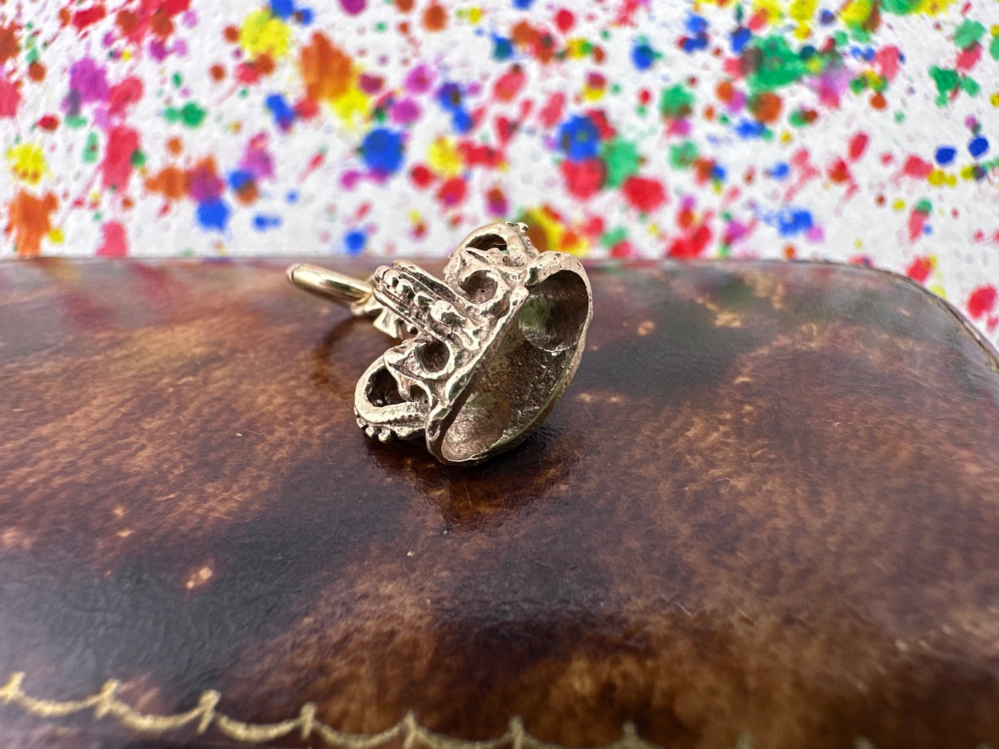 9ct Gold Crown Charm