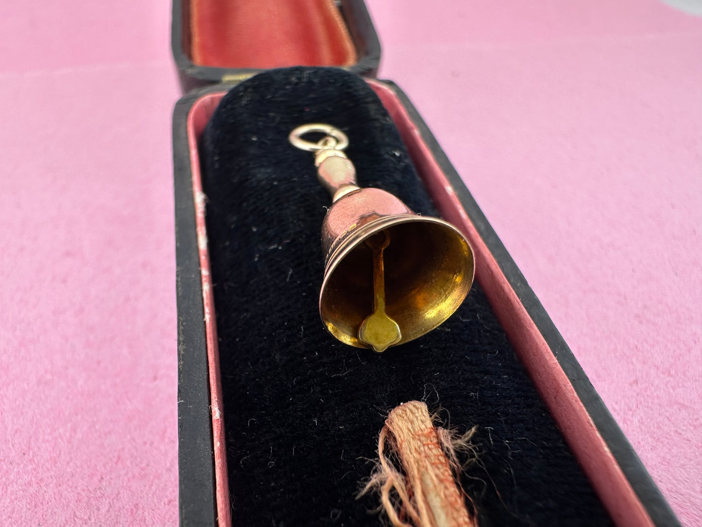 Vintage 9ct Bell Charm, it jingles!