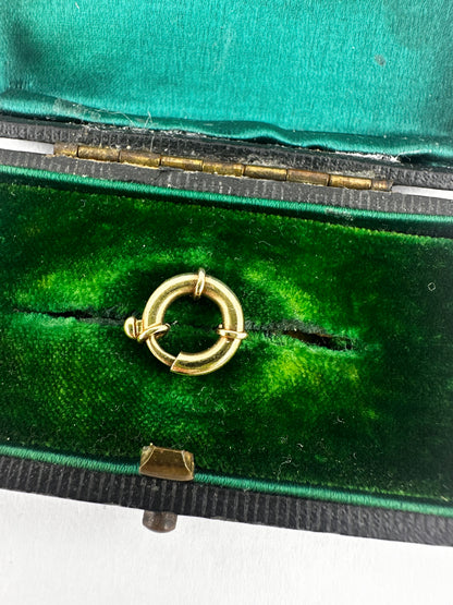 Vintage 9ct Gold bolt clasp