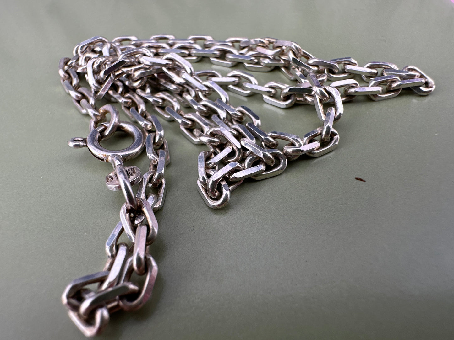 Balestra Sterling Silver Biker chain