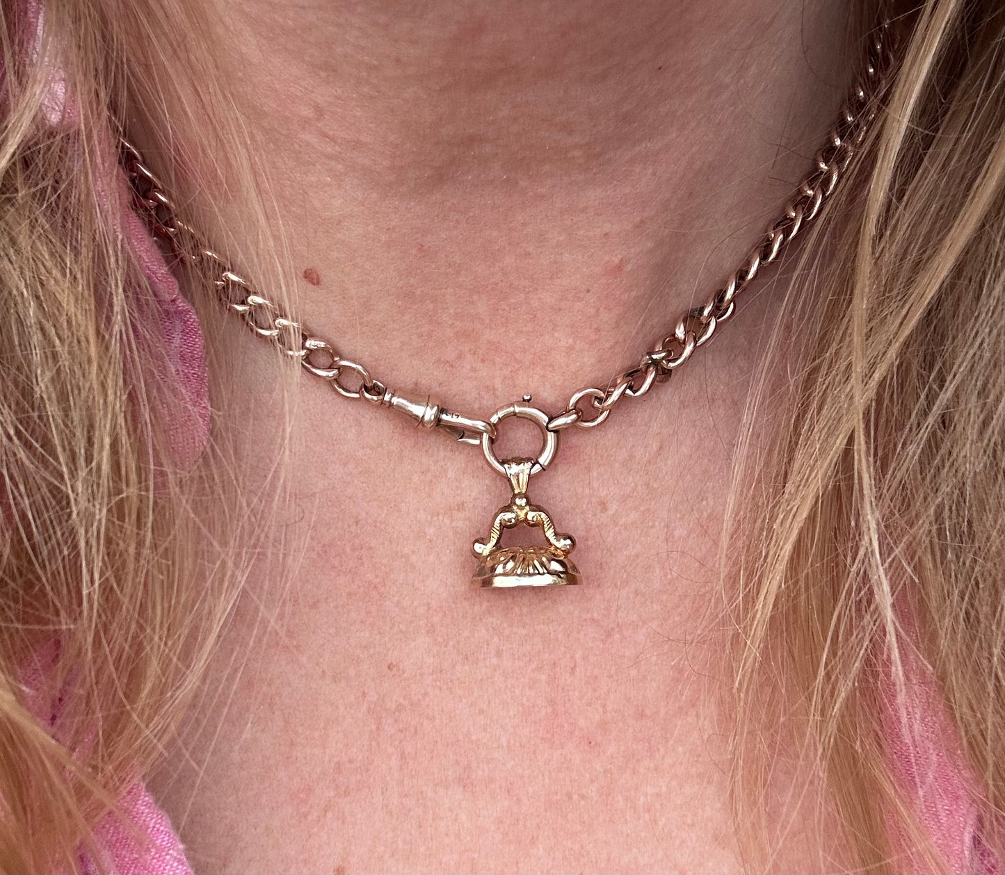 Antique 9ct Yellow Gold Fob